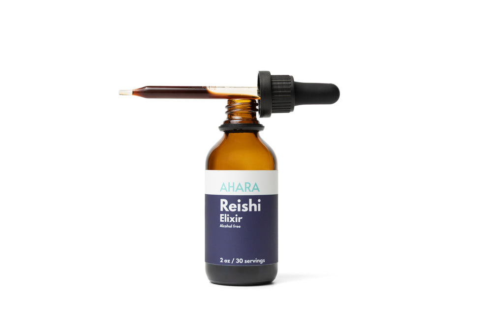 Taking Reishi Elixir