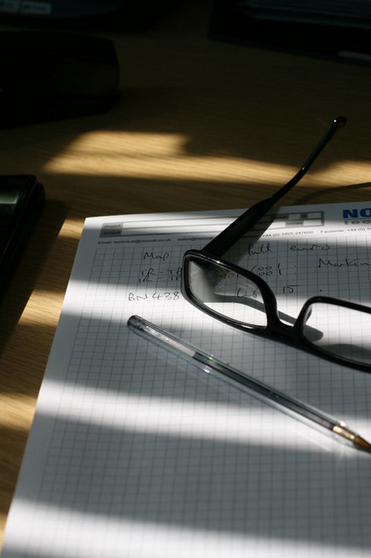 Morning light on a calm, tidy work desk