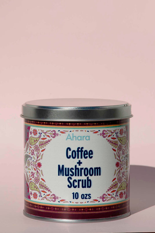 Ahara Mushrooms Coffee Mushroom Scrub