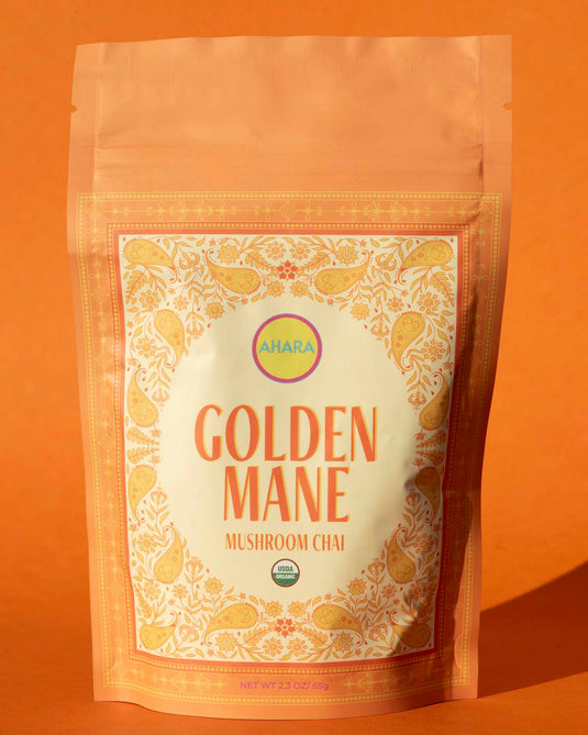 Golden Mane USDA Organic Mushroom Chai