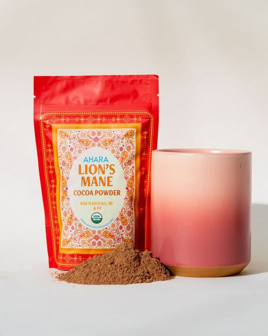 USDA Organic Lion's Mane Cocoa Powder