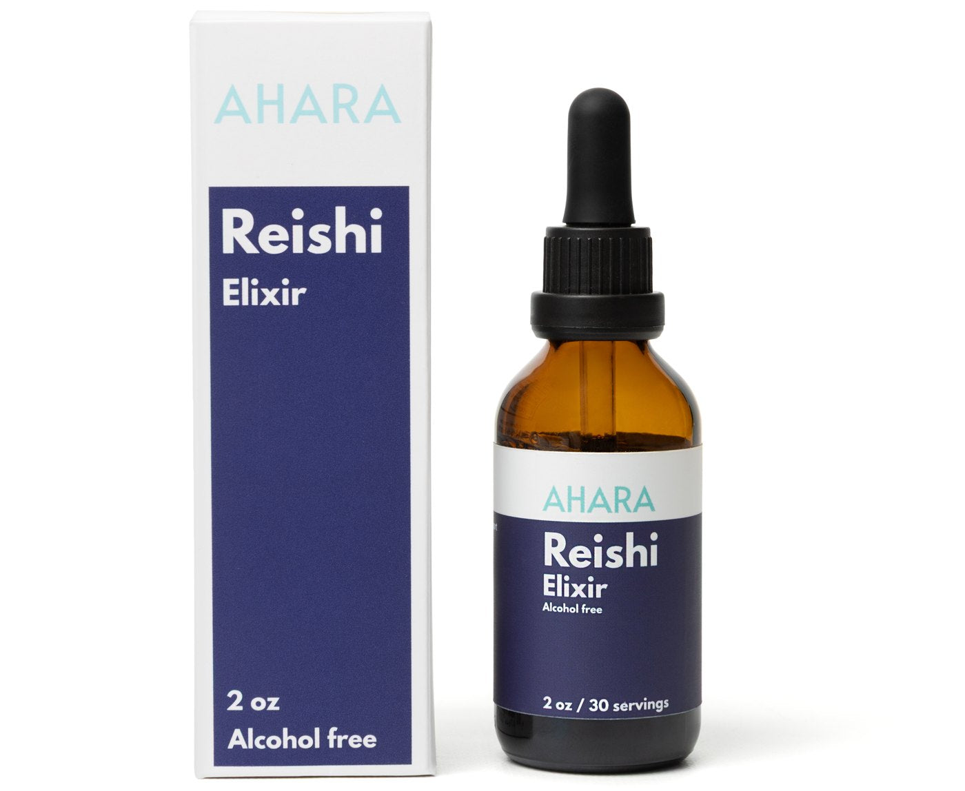 AHARA Reishi Elixir, fast-acting alcohol-free sleep support